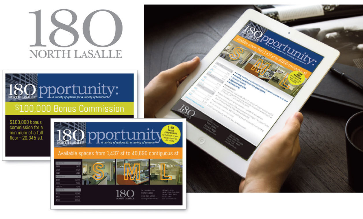 This 360 degree campaign included; direct mail, trageted email broadcasts and a new branding.­
